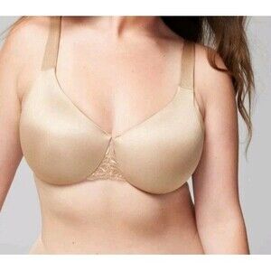 Soma Sensuous Sides 3" Minimizer 40DDD Bra Nude 0623